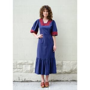 Sea New York Leah Party Dress - Blue Multi